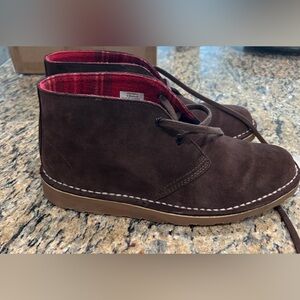 L.L. Bean Womens Brown Leather Chukka Boots